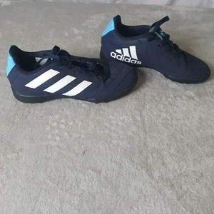 Adidas Golleto VIII Astro Turf Turnschuhe Größe 11k dunkelblau türkis - Bild 1 von 6