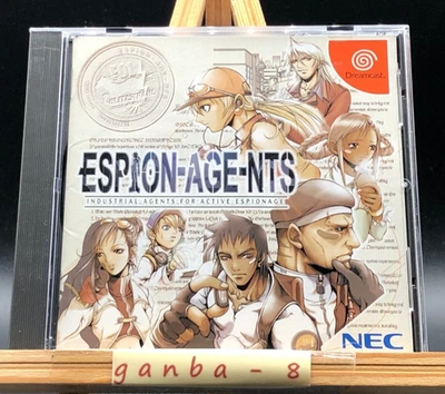 Industrial Spy: Operation Espionage w/spine (Sega Dreamcast,1999) from japan - Image 1 of 4