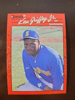Donruss Ken Griffey Jr. #365 Seattle Mariners 1990 Foto 1 de 2