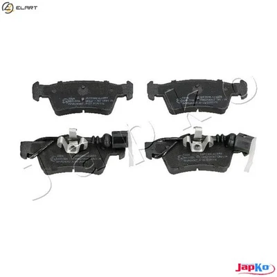 BRAKE PAD SET DISC BRAKE 510924 FOR VW PORSCHE BAC/BPE/BLK/BPD 2.5L 5cyl TOUAREG - Image 1 of 4