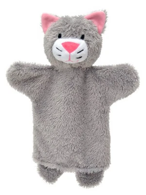 Handpuppe Kätzchen grau, 27cm - Kaspertheater Handpuppen - Bild 1 von 2