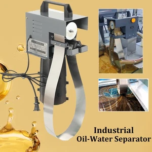 Portable Mini Oil Skimmer CNC Steel Belt 13L/H Oil Scraper and Degreaser Machine - Picture 1 of 12