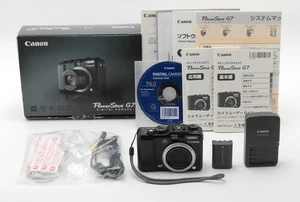 【 TOP MINT w/Box 】 Canon PowerShot G7 10.0MP Black Compact Digital Camera JAPAN - Picture 1 of 9