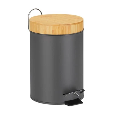 Mülleimer Treteimer Absenkautomatik Matt Hygieneeimer WC-Mülleimer Badtreteimer - Bild 1 von 3