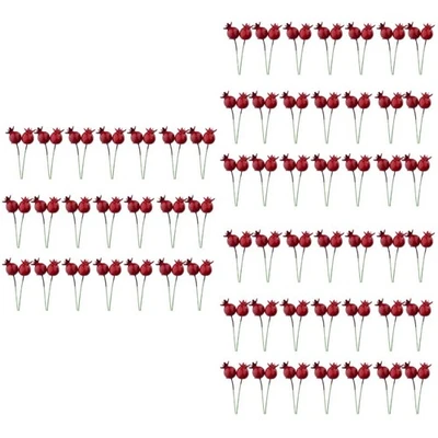  3 Pack Granatapfel Deko Naturgetreue Fruchtdekoration Gartendekoration - Bild 1 von 4