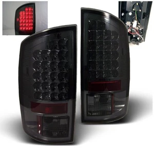 SMOKE LED TAIL BRAKE LIGHT LAMP FOR 2007-2008 DODGE RAM 1500/2007-2009 2500 3500 - Picture 1 of 1