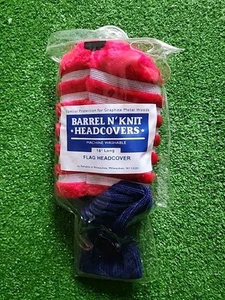 Barrel N Knit Headcovers 18" Long Flag Driver Headcover Oversize USA Flag NEW - Picture 1 of 2