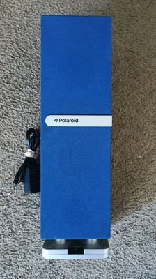 Polaroid  Mini Bluetooth Speaker Slim Single-Tower Remote Control Blue PBT3001BK - Image 1 of 4