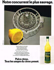 PUBLICITE ADVERTISING 024   1978   PULCO CITRON  jus de fruits & pulpe    170214
