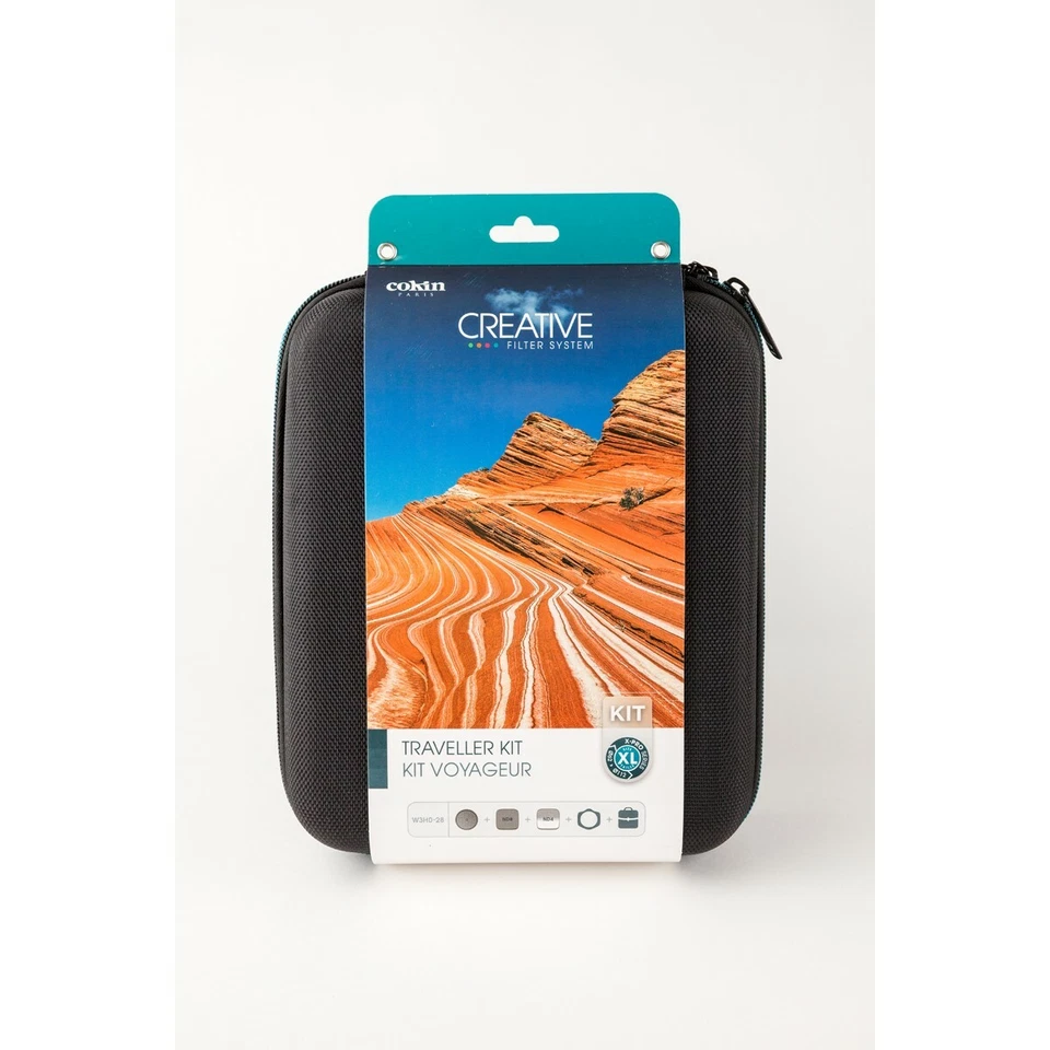 COKIN Traveller Kit, W3H0-28, Polarizer, ND4,ND8, Holder, Case, 130mm (X series) - Image 1 of 3