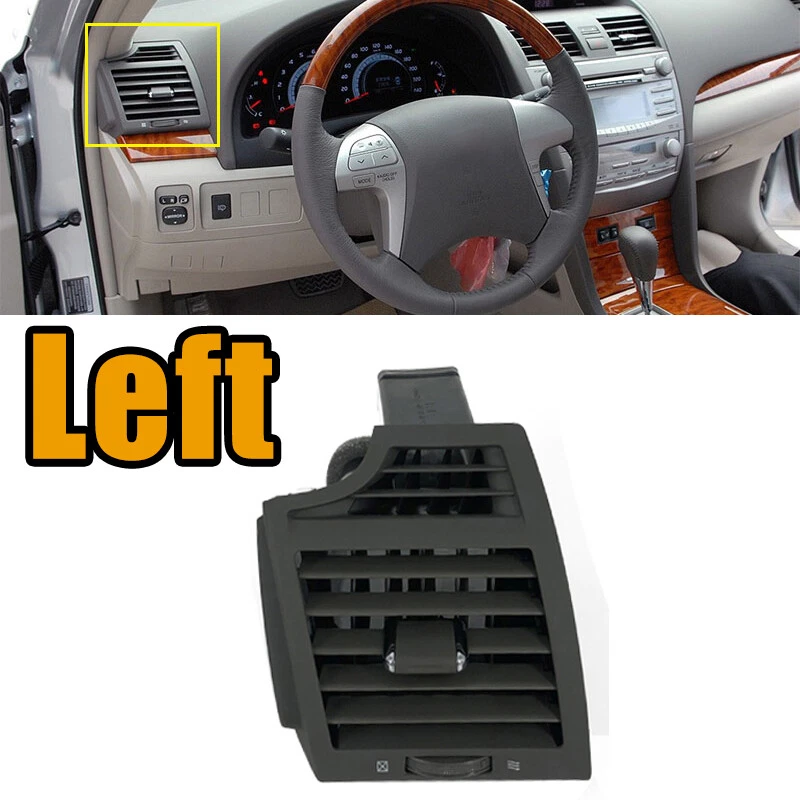 Parrilla de salida de aire acondicionado central del tablero delantero izquierdo para Toyota Camry 2006-2011 Foto 1 de 4