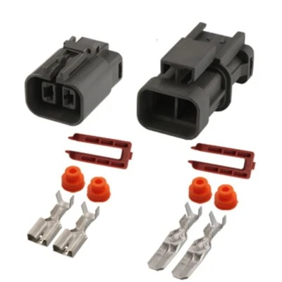  Generador de ventilador enfriador de aire MG-MG pesado 2 pines conector de enchufe KET H20 macho hembra Foto 1 de 4