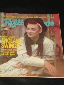 Rolling Stone magazine 1983, Boy George, Culture Club, King Leopold III, RARE - Picture 1 of 1