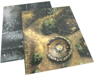 CONAN: The Board Game 2x DOUBLE SIDED GAME BOARDS Monolith NEW!! - Picture 1 of 6