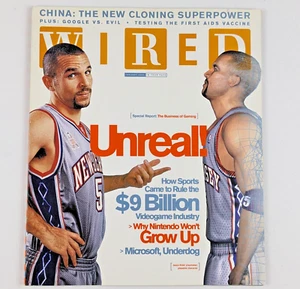 Wired Magazine January 2003 Sports Rules the Videogame Industry ~ No Label - Picture 1 of 3