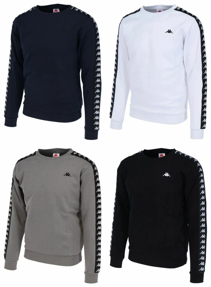 Kappa Jerg Authentic Uomo Sweatshirt Regular Fit - Immagine 1 di 1