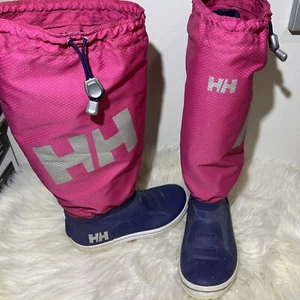 Helly Hansen Women’s Aegir Ocean Race Series Boots Gaitor Pink/purple Size 7 - Picture 1 of 16