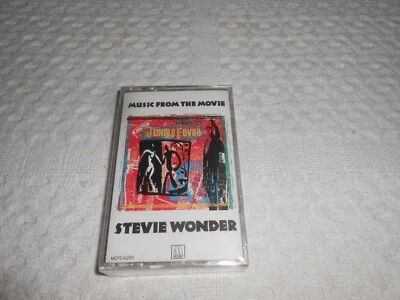 STEVIE WONDER, MUSIC FROM THE MOVIE "JUNGLE FEVER" AUDIO CASSETTE TAPES SEALED - Image 1 of 3