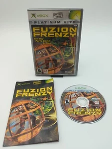 Fuzion Frenzy Platinum Hits (Microsoft Xbox, 2004) CIB Complete With Manual - Picture 1 of 5