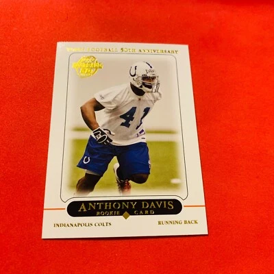 Anthony Davis .. ROOKIE .. Indianapolis Colts .. 2005 Topps Base Card 386 - Image 1 of 2
