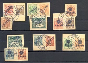 POLONIA 1919 PORTO -TESCHEN- 16 UNIDADES... USADO EN PIEZA - MUY BUEN ESTADO - Imagen 1 de 1