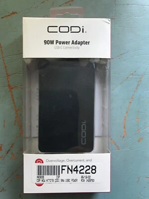 Codi 90W USB-C Laptop AC Power Adapter - Image 1 of 3