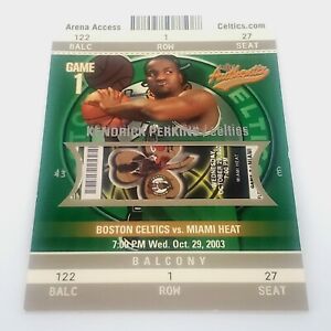 2003-04 Fleer Authentix Balcony #122 Kendrick Perkins: Boston Celtics 227/250