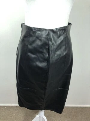 ASOS Black Leather Skirt Us 6 — 第 1/4 张图片