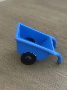 Lego Duplo Item Schubkarre blau/schwarz Ersatz - Bild 1 von 4