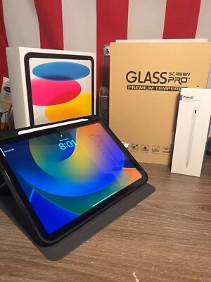 iPad perfecto 2022 11 pulgadas - 10ª generación con Apple Stylus + 3 protectores de pantalla Foto 1 de 4