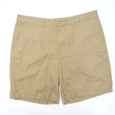 St. John's Bay Chino Shorts Mens 40 Tan 100% Cotton Pockets Mid-Rise Classic Fit - Image 1 of 4