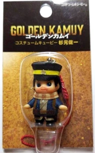 Disfraz de película Kamuy dorado Kewpie mini mascota figura Saichi Sugimoto - Imagen 1 de 1
