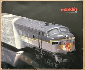Marklin 1990-1991 HO Catalog w/ Price List - English & Italian text - 162 pages - Picture 1 of 10