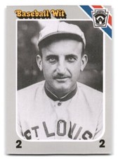 Bobby Wallace 1990  Interpretive Marketing Baseball Wit #65 St. Louis Browns