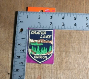 Parche con emblema de hierro Voyager Crater Lake Oregon - Imagen 1 de 3