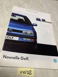 Volkswagen 1992 Golf CL GL GT GTD Sales Brochure Catalog - Picture 1 of 11