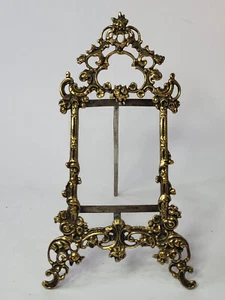 Antica cornice portafoto Art Nouveau ottone bronzo #1 - Foto 1 di 11