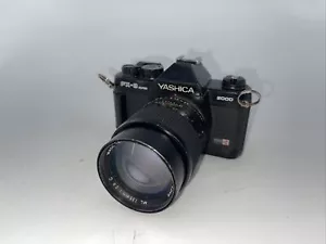 Yashica FX-3 Super 2000 35mm Film Camera w/ Yashica Lens ML 135mm 1:2.8 C Japan - Picture 1 of 12