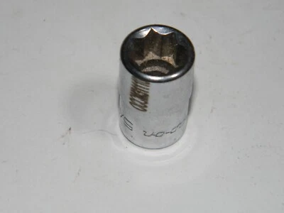 5/16 Double Square Socket 8 pt  1/4 drive Snap On  TM410 - Image 1 of 4