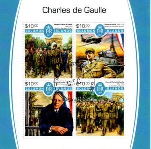 Lot  Blocs thematique " General De Gaulle 6" - Picture 1 of 1