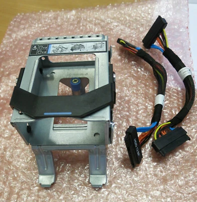 Dell PowerEdge R510 Internal 2x 2.5" Hard Drive HDD Bay Cage PE R510 with cables - Image 1 of 2