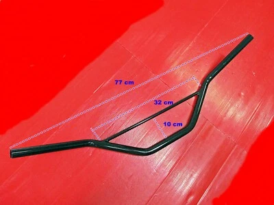 Fit YAMAHA DT100 DT125 DT175 DT250 DT360 DT400 HANDLE BAR black #bi4004# - Image 1 of 4