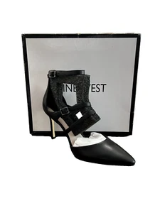Nine West neue bezaubernde Damen-Heels Größe 9 Farbe schwarz - Bild 1 von 6