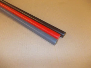 20 mm diameter UPVC rod x 500 mm long engineering-machining-model making-etc - Picture 1 of 4