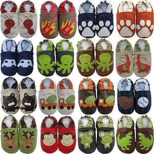 carozoo shoeszoo bébé chaussons bébé boy/enfant chaussures cuir prewalker cribs - Photo 1/17