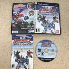 SD Gundam Force: Showdown (Sony PlayStation 2, 2004) Complete Tested WORKS