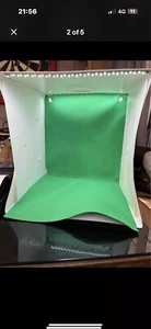 Joblot Of 6 40cm Portable LED Photo Light Box Tent Photo Cube Studio Photography - Picture 1 of 3