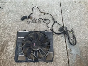 98 Jeep Grand Cherokee ZJ 5.9 Engine Electric Fan Harness Sensors Relays Cooling - Picture 1 of 9