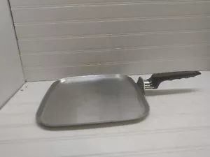 Utensilios de cocina de por vida Regal Ware plancha de 11" sartén plana cuadrada de acero inoxidable - Imagen 1 de 12