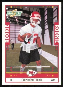 2005 Score Glossy #382 Craphonso Thorpe - Picture 1 of 2